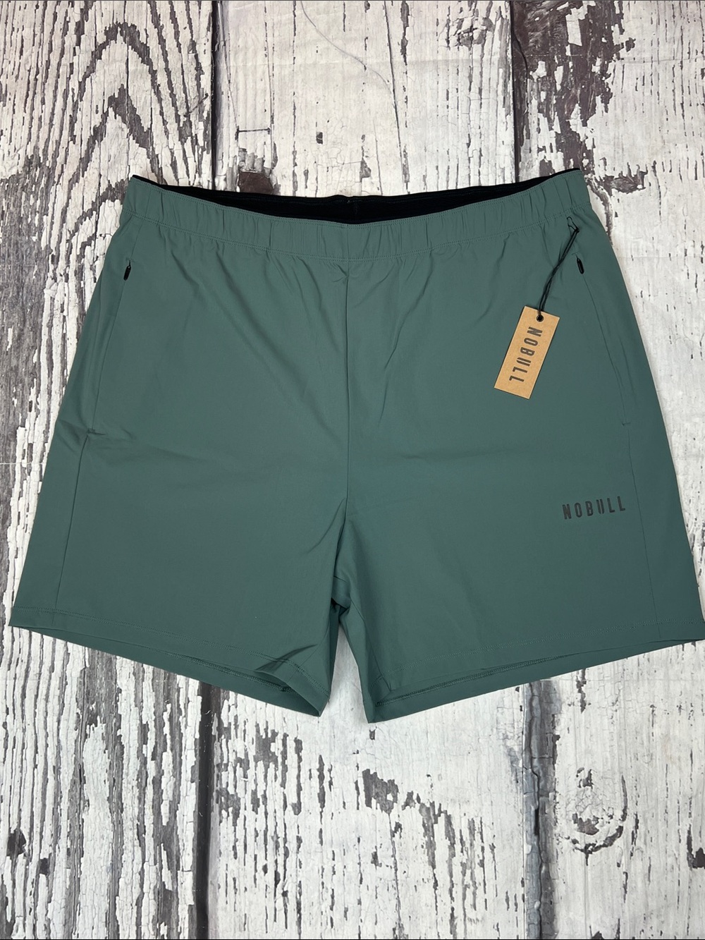 NO BULL - 6” TRAINING SHORT - COLOR: BALSAM GREEN - NWT - SIZE XXL